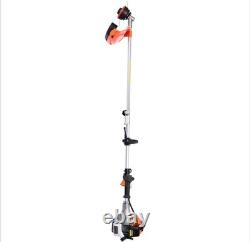 Outil multifonction à essence de jardin 52cc 5 en 1 : tronçonneuse, coupe-bordure, taille-haie, scie sur perche
