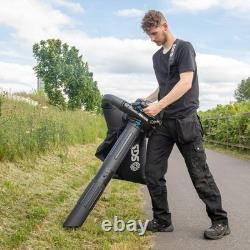 Outil multifonction de jardin SGS à essence, coupe-bordures et débroussailleuse avec souffleur et aspirateur de feuilles, lot complet