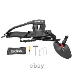 SGS 52cc 5en1 Tronçonneuse Débroussailleuse Taille-haie et Coupe-brosse Outil Multi et Ensemble Huile de Jardin