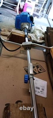 SGS débroussailleuse à essence 52cc à deux temps avec lame de coupe et harnais