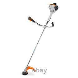 STIHL FS 55 débroussailleuse à essence de 27,2 cc avec guidon de vélo