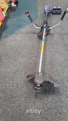 Spear & Jackson S366CBC Taille-bordures et brosse 2-en-1 avec 2× batteries et chargeur