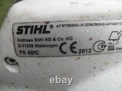 Stihl FS40/C Débroussailleuse / Coupe-bordures démarre et fonctionne Pièces ou Réparations