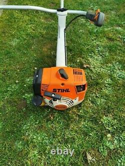 Stihl Fs400 Two Stroke Petrol Strimmer & Harnais Et Nouvel Embrayage Et Boîtier