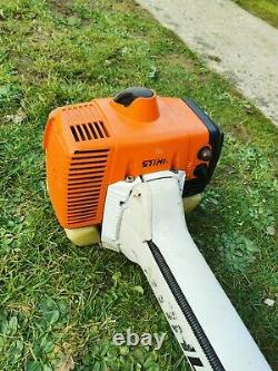 Stihl Fs400 Two Stroke Petrol Strimmer & Harnais Et Nouvel Embrayage Et Boîtier