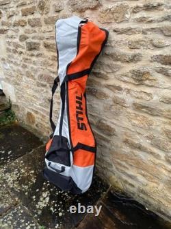 Stihl KM131R Kombi, taille-haie, débroussailleuse, sécateur et extension en carbone de 1m