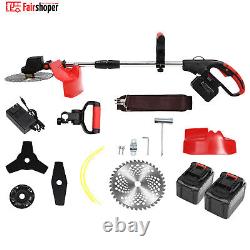 Taille-bordures sans fil de 1800W Coupe-herbe Désherbeur de jardin Coupe-herbe Coupe-brosse