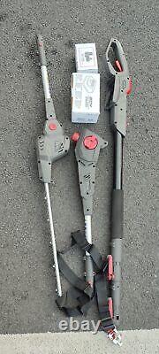 Taille-haie à long manche multifonction 3 en 1 Mountfield, débroussailleuse et coupe-bordures Mm2603