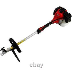 Taille-haie sans fil 5 en 1 tronçonneuse débroussailleuse essence 52cc 1.6kW 3CV 9000