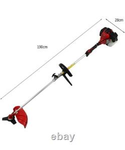 Taille-haie sans fil 5 en 1 tronçonneuse débroussailleuse essence 52cc 1.6kW 3CV 9000