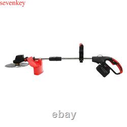 Tondeuse à gazon sans fil 1800W, coupe-herbe de jardin, coupeur de mauvaises herbes, débroussailleuse.