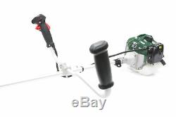 Webb Bc33 Deux Stroke Essence Débroussailleuse, Lame En Métal Et En Nylon Ligne Head