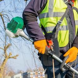 Webb WEBC26 Coupe-bordure à essence de 26cc avec arbre droit et poignée en boucle de 25cm (10?)