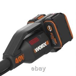 Worx Débroussailleuse Sans Fil 40V PowerShare 38cm avec Batteries WG084E Grade C